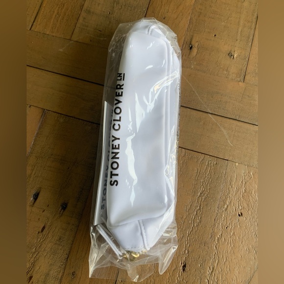 NWT Stoney Clover Lane White pencil case pouch - Picture 3 of 3